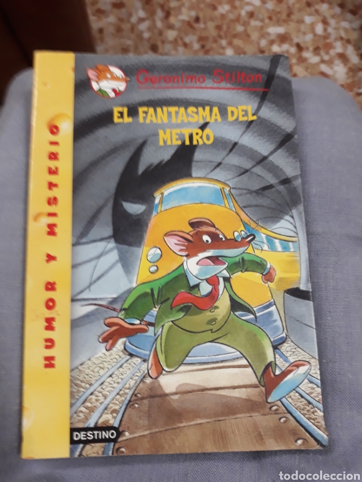 Libros de segunda mano: Libro N&uacute;m.12 EL FANTASMA DEL.METRO.- COROMINO STILTON - Foto 1