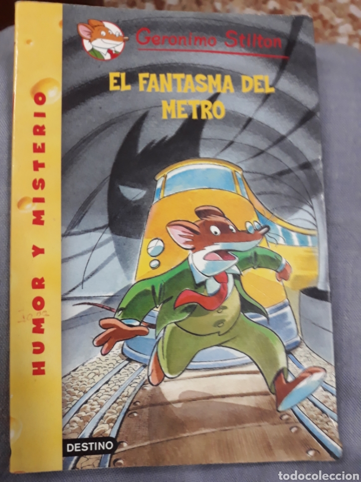 Libros de segunda mano: Libro N&uacute;m.12 EL FANTASMA DEL.METRO.- COROMINO STILTON - Foto 2