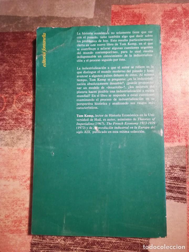 Libros de segunda mano: Modelos hist&oacute;ricos de industrializaci&oacute;n - Tom Kemp - Foto 2