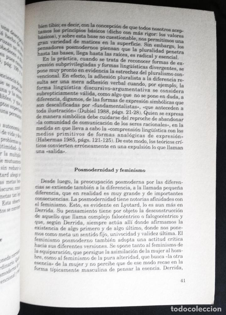 Libros de segunda mano: EL FINAL DE LOS GRANDES PROYECTOS | VVAA | GEDISA 1997 - Foto 6