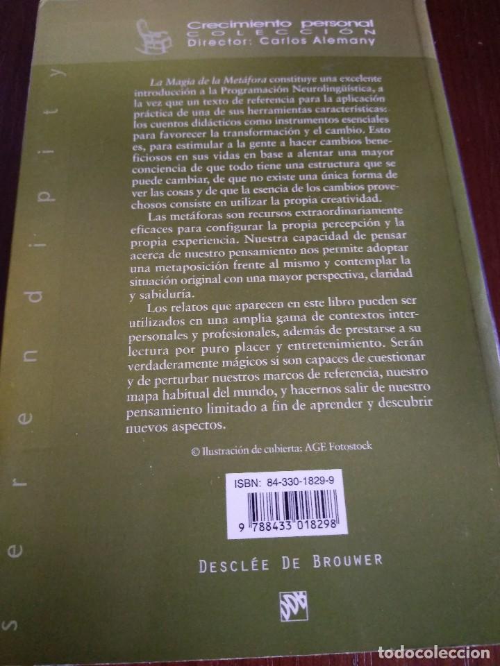Libros de segunda mano: La magia de la met&aacute;fora. Nick Owen - Foto 2