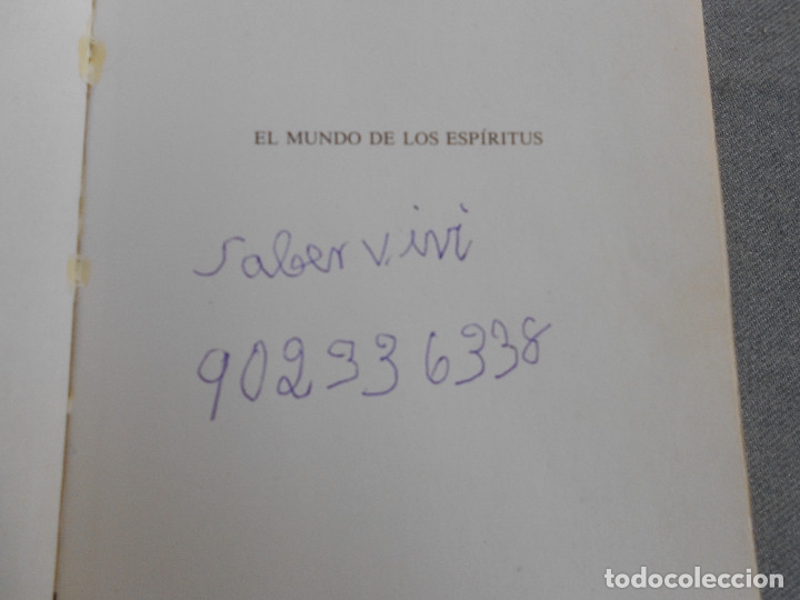 Libros de segunda mano: EL MUNDO DE LOS ESPIRITUS - Foto 2