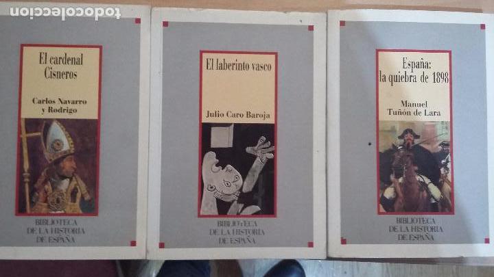 Libros de segunda mano: biblioteca de la historia de espa&ntilde;a. 3 libros