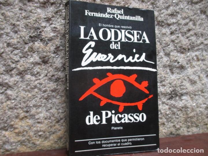 Libros de segunda mano: LA ODISEA DEL GUERNICA RAFAEL FERNANDEZ QUINTANILLA - PLANETA1981 238PAG, PLENO FOTOS B/N.