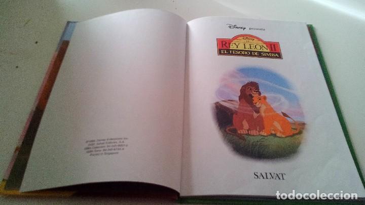 Libros de segunda mano: REY LEON II-EL TESORO DE SIMBA-DISNEY-SALVAT 2002 - Foto 4