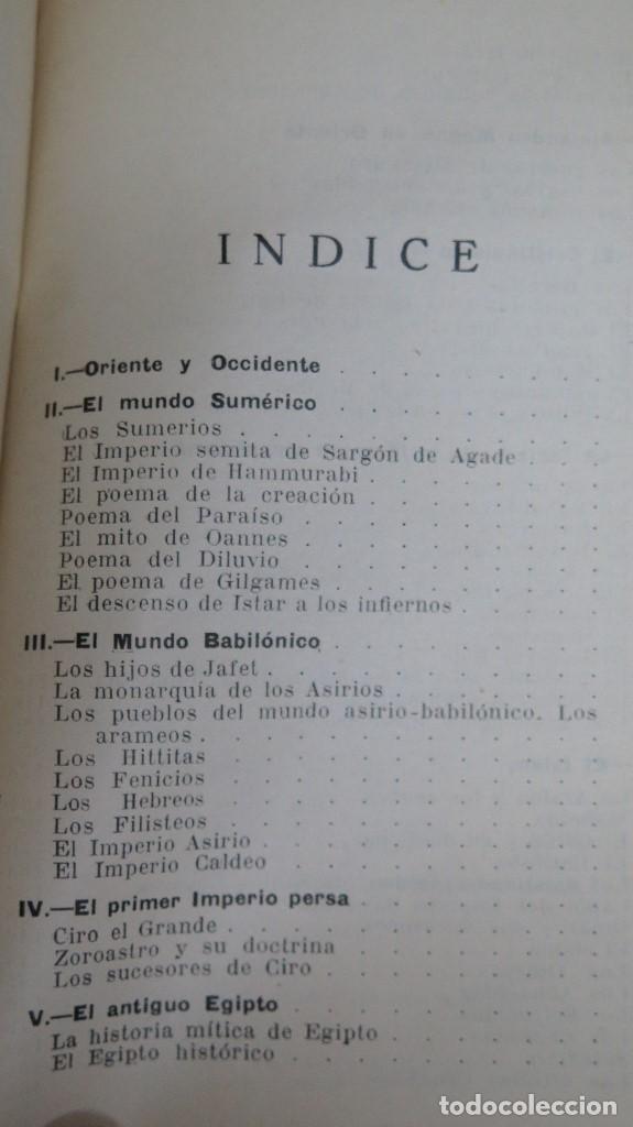 Libros de segunda mano: EL ORIENTE CONTADO CON SENCILLEZ. VICENTE RISCO - Foto 4