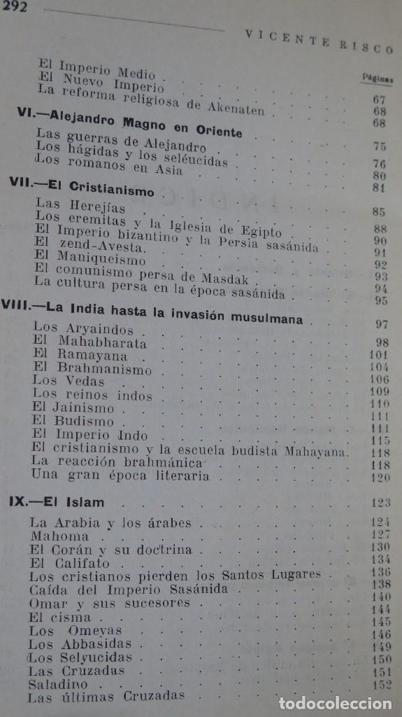 Libros de segunda mano: EL ORIENTE CONTADO CON SENCILLEZ. VICENTE RISCO - Foto 5