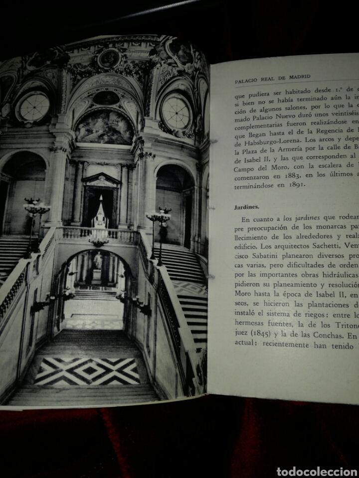 Libros de segunda mano: Palacio Real de Madrid por M. L&oacute;pez Serrano. - Foto 5