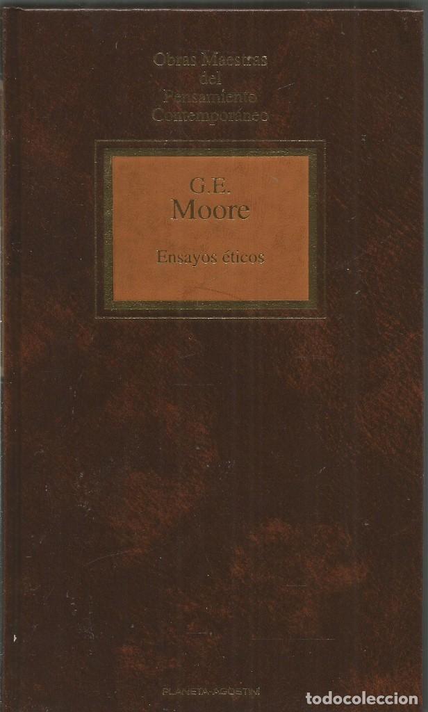 Libros de segunda mano: G.E. MOORE. ENSAYOS ETICOS. PLANETA AGOSTINI - Foto 1