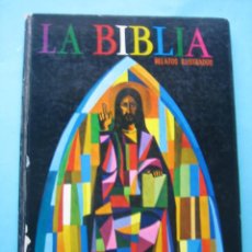 Libros de segunda mano: LIBRO INFANTIL - LA BIBLIA - RELATOS ILUSTRADOS - ED. EVEREST 1978 - VER. Lote 114729147