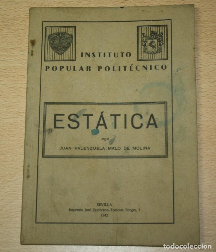 Libros de segunda mano: Instituto popular polit&eacute;cnico - Est&aacute;tica - Sevilla 1942 - Foto 1