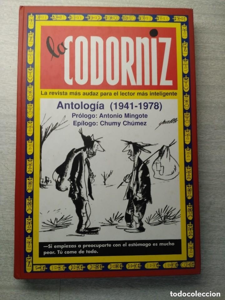 Libros de segunda mano: LA CODORNIZ - ANTOLOGIA (1941-1978) PASTAS DURAS - Foto 1