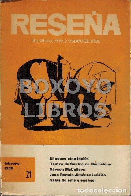 Gebrauchte B&uuml;cher: REVISTA. Rese&ntilde;a / de literatura, arte y espect&aacute;culos. N&uacute;m. 21. Febrero, 1968