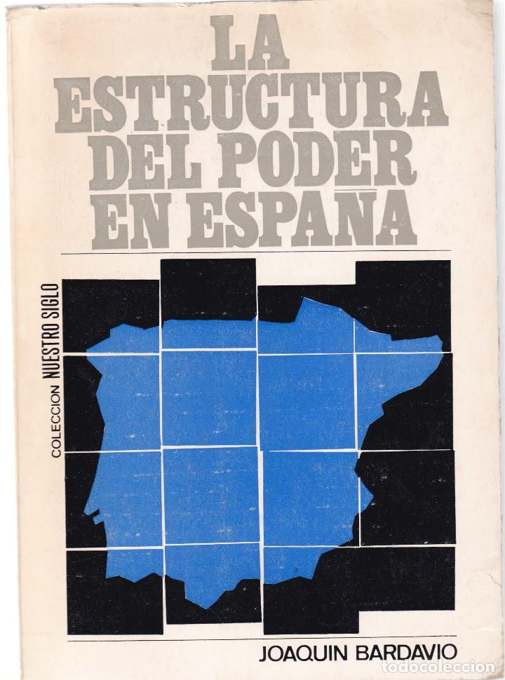 Libros de segunda mano: LA ESTRUCTURA DEL PODER EN ESPA&Ntilde;A - JOAQUIN BARDAVIO - IBERICO EUROPEA ED. 1969 - Foto 1