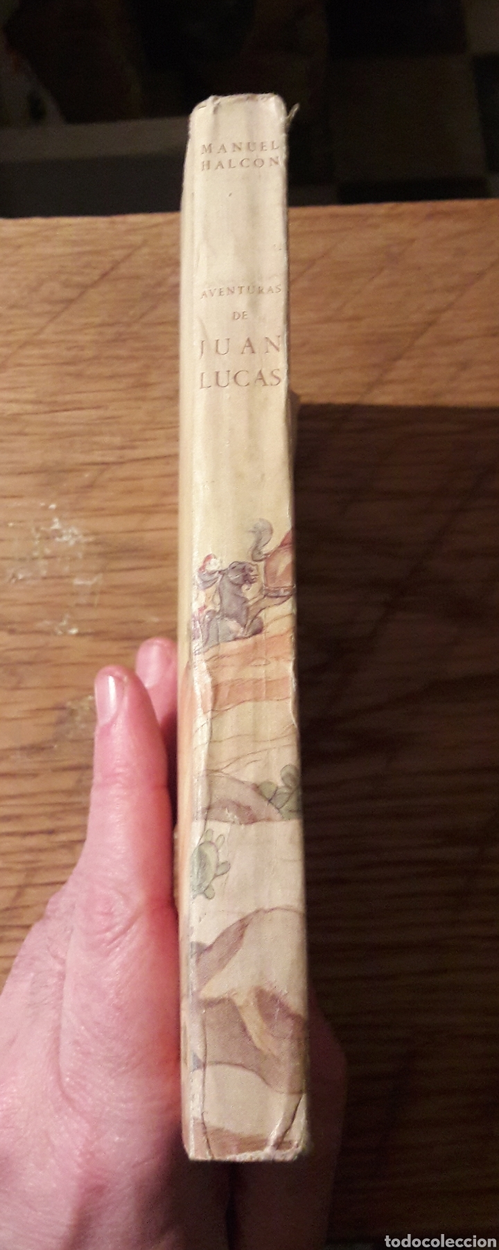 Libros de segunda mano: Aventuras de juan Lucas. Manuel Halc&oacute;n 1944 - Foto 5