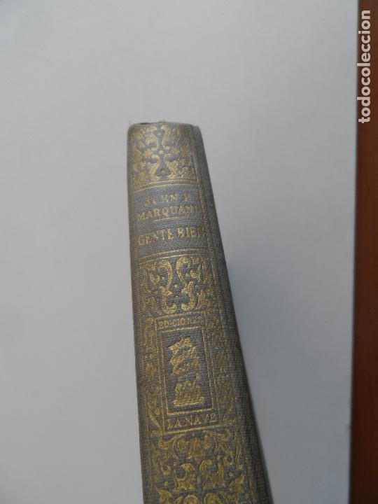 Libros de segunda mano: GENTE BIEN  JOHN P. MARQUAND  A&Ntilde;OS 40 - Foto 2