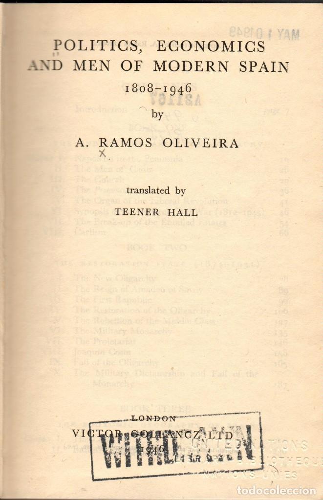 Resultado de imagen de RAMOS OLIVEIRA ESPAÑA 1808 1946