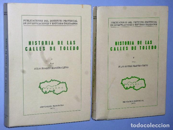 Libros de segunda mano: HISTORIA DE LAS CALLES DE TOLEDO. 2 TOMOS - Foto 1