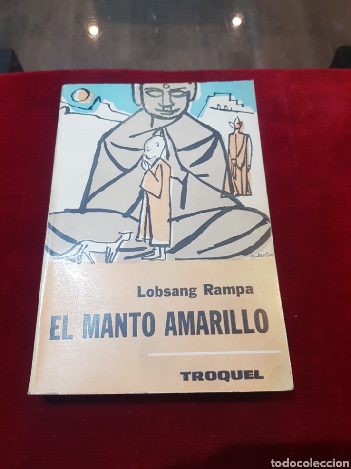 Libros de segunda mano: Libro el manto amarillo Lobsang Rampa editorial troquel - Foto 1