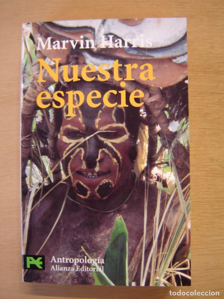 Libros de segunda mano: Nuestra especie - Marvin Harris - Foto 1