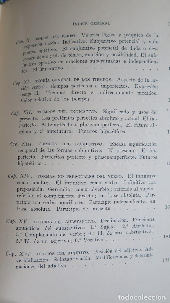 Libros de segunda mano: CURSO SUPERIOR DE SINTAXIS ESPA&Ntilde;OLA. Samuel Gili y Gaya - Foto 4