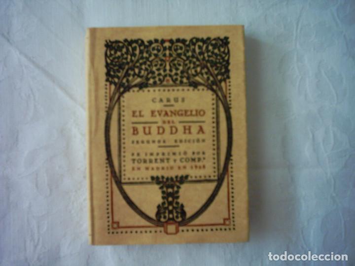Libros de segunda mano: PABLO CARUS. EL EVANGELIO DEL BUDDHA. 2008. EDICI&Oacute;N FACS&Iacute;MIL DE LA DE 1928. - Foto 1