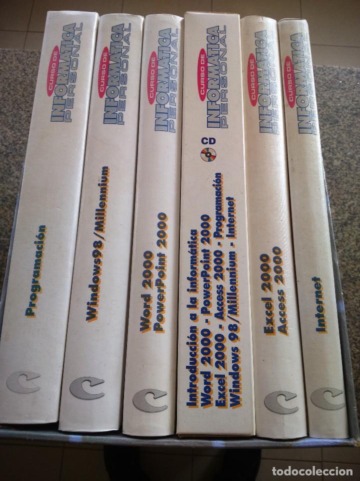 Libros de segunda mano: CURSO DE INFORMATICA PERSONAL -- 6 TOMOS -- COMPLETO -- EDICIONES CULTURAL SA - 2002 -- - Foto 1