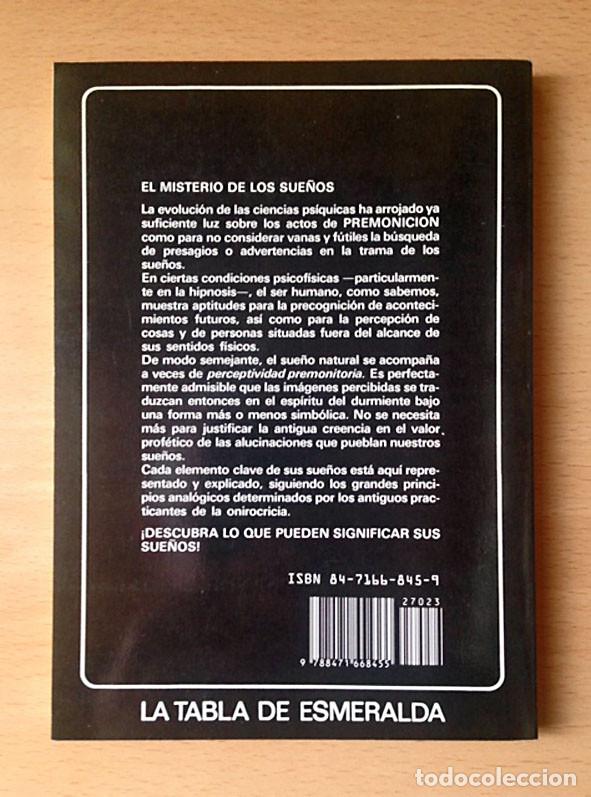 Libros de segunda mano: EL MISTERIO DE LOS SUE&Ntilde;OS - THYLBUS - Foto 2