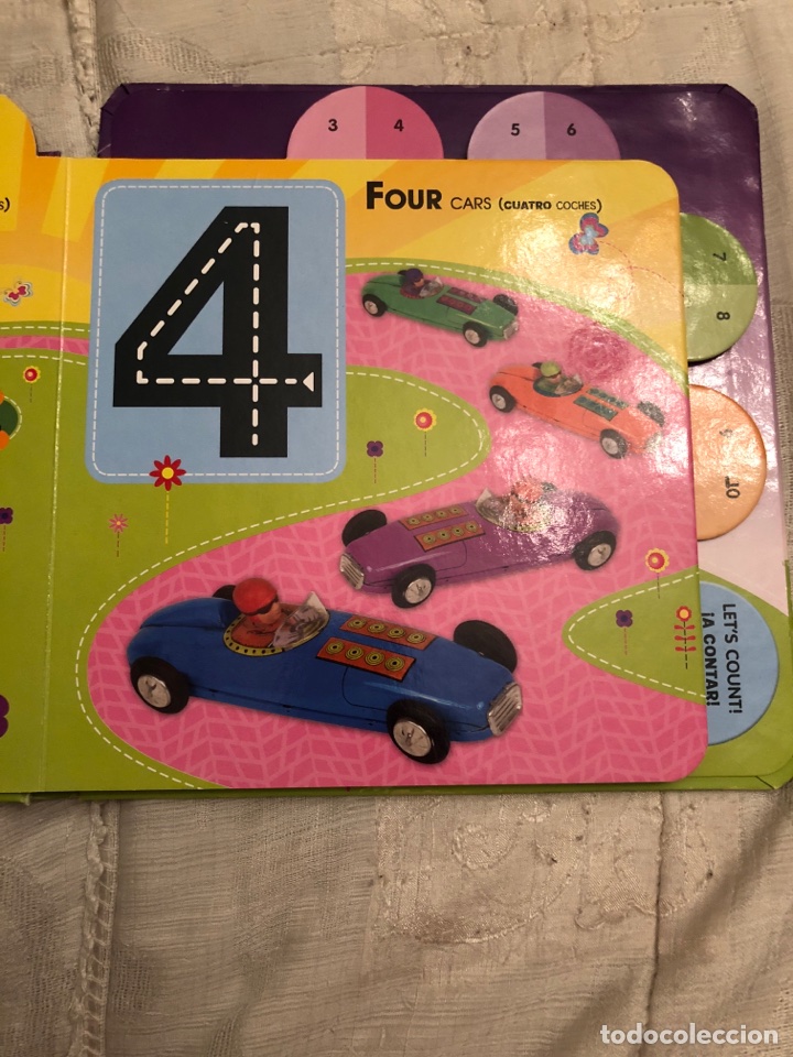 Libros de segunda mano: Libro biling&uuml;e 1,2,3, one, Two,three,infantil,bebe,didactico - Foto 2