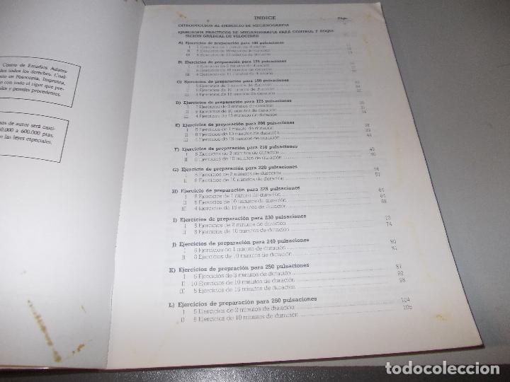 Libros de segunda mano: Mecanograf&iacute;a, ejercicios pr&aacute;cticos. Adams, Barcelona 1.989 - Foto 3