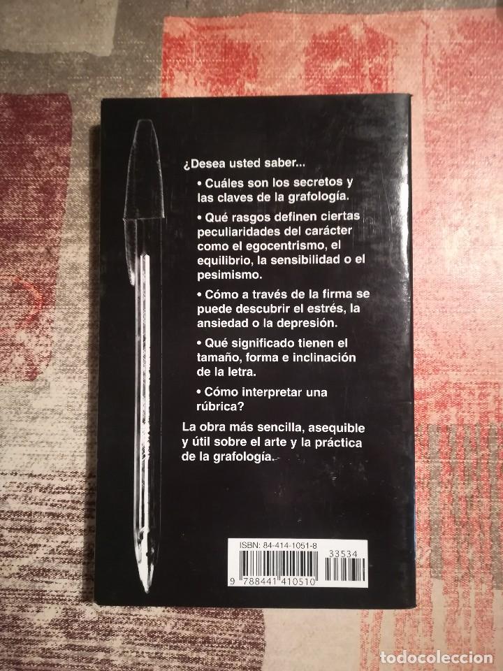 Libros de segunda mano: Grafolog&iacute;a f&aacute;cil. Dime c&oacute;mo escribes y te dir&eacute; c&oacute;mo eres - Jos&eacute; Javier Sim&oacute;n - Foto 2