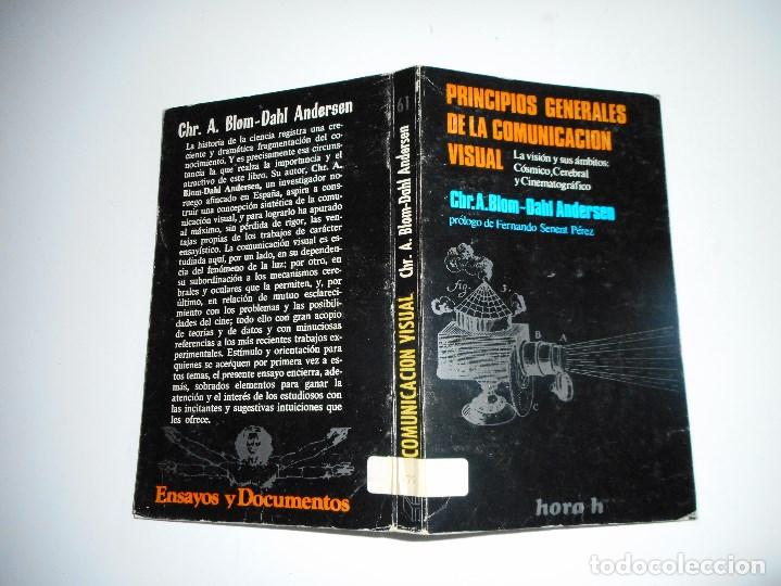 Libros de segunda mano: CHR. A. BLOM-DAHL ANDERSEN  Principios Generales de la Comunicaci&oacute;n Visual.  RM85875 - Foto 1