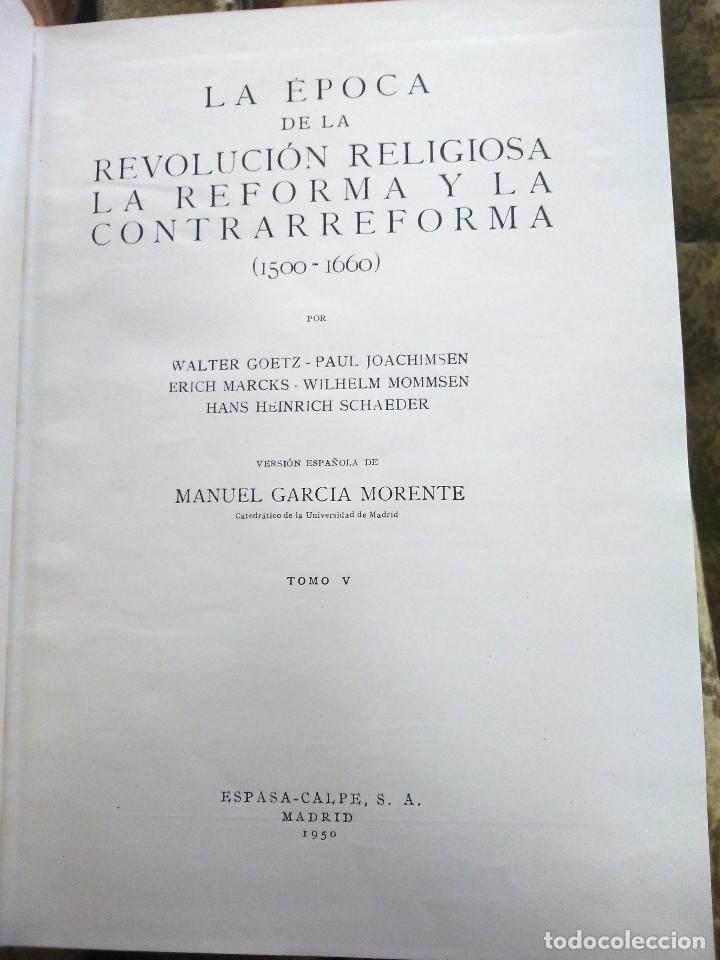 Libros de segunda mano: HISTORIA UNIVERSAL ESPASA-CALPE -- 10 TOMOS -- 1950 -- - Foto 6
