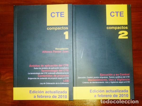 Libros de segunda mano: CTE [C&oacute;digo t&eacute;cnico de la edificaci&oacute;n]. (Compactos ; 1, 2) / recopilaci&oacute;n, Alfonso Pastor Juan - Foto 1