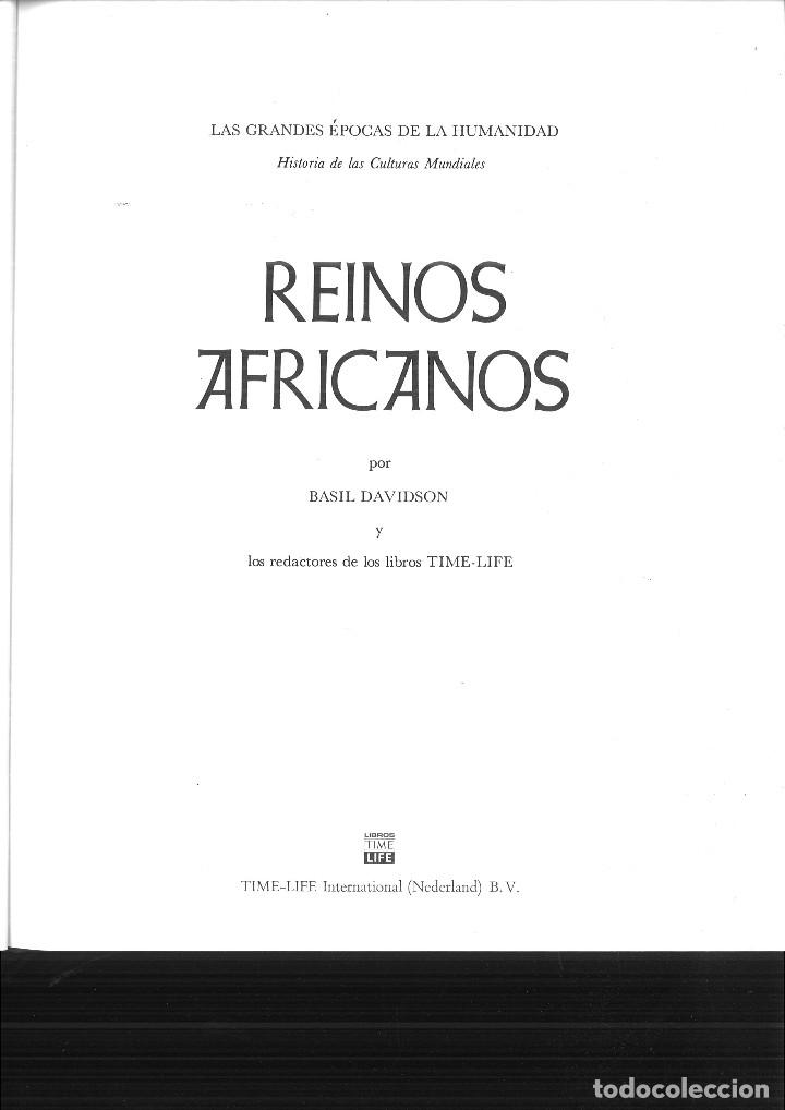 Libros de segunda mano: REINOS AFRICANOS. Basil Davidson - Foto 2