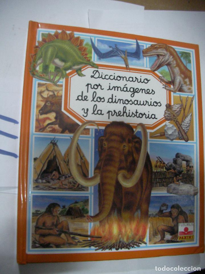 Libros de segunda mano: DICCIONARIO POR IMAGENES DE LOS DINOSAURIOS Y LA PREHISTORIA