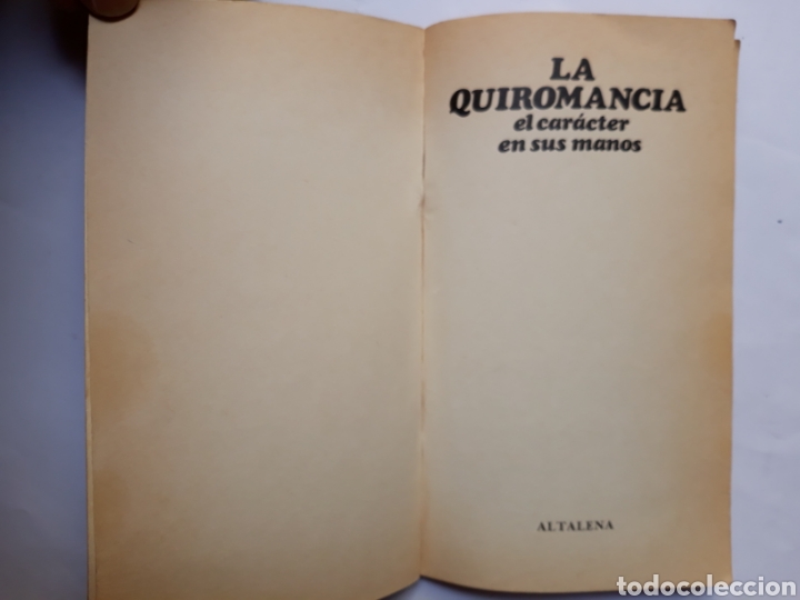 Libros de segunda mano: Libros parapsicologia tarot - la quiromancia el car&aacute;cter en sus manos - Foto 6