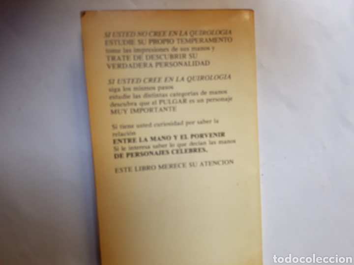 Libros de segunda mano: Libros parapsicologia tarot - la quiromancia el car&aacute;cter en sus manos - Foto 11