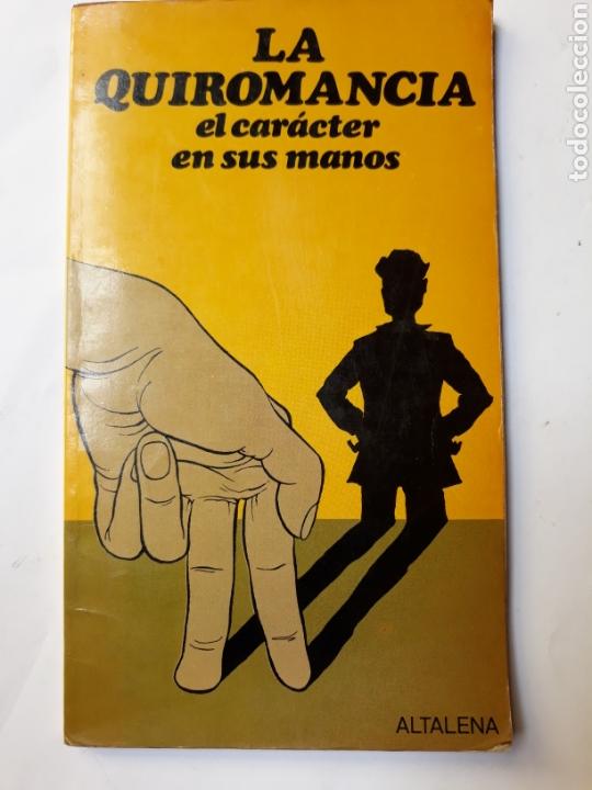 Libros de segunda mano: Libros parapsicologia tarot - la quiromancia el car&aacute;cter en sus manos - Foto 1