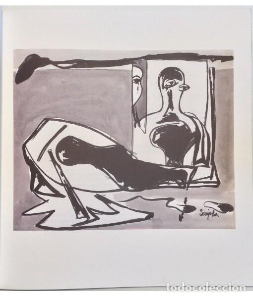 Libros de segunda mano: CON TU ESPERA EN EL LIENZO - DIBUJOS DE JUAN BARJOLA - Foto 3