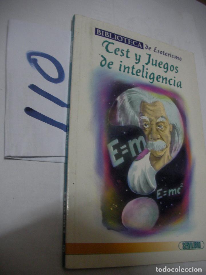 Libros de segunda mano: TEST Y JUEGOS DE INTELIGENCIA - Foto 1