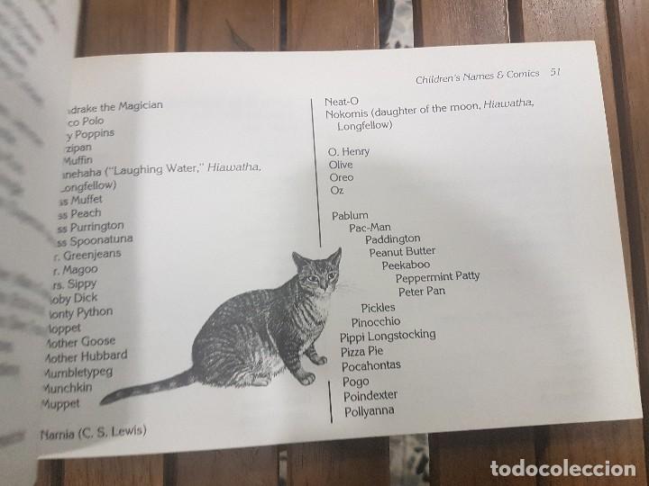 Libros de segunda mano: WHAT TO NAME THE CAT. EN INGL&Eacute;S - Foto 6