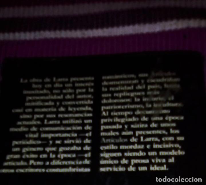 Libros de segunda mano: MARIANO JOS&Eacute; DE LARRA ART&Iacute;CULOS CATEDRA 1990 - Foto 2