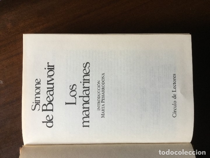 Libros de segunda mano: Los Mandarines. Simone de Beauvoir. - Foto 3