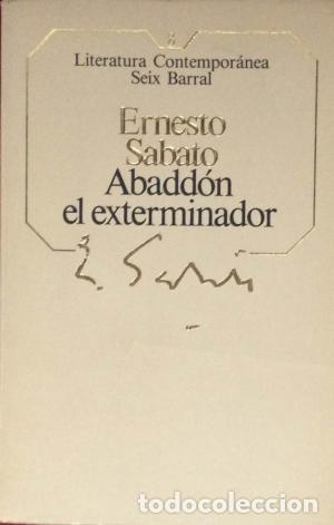 Libros de segunda mano: Abadd&oacute;n el exterminador -Ernesto S&aacute;bato - Foto 1