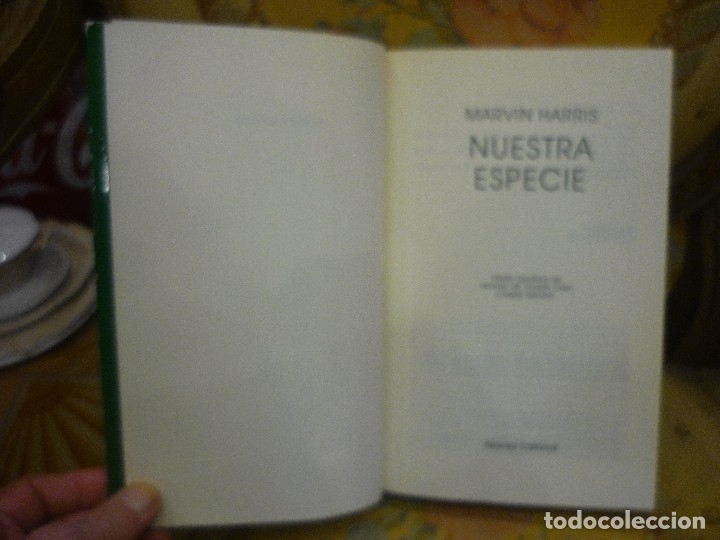 Libros de segunda mano: NUESTRA ESPECIE, DE MARVIN HARRIS. - Foto 4