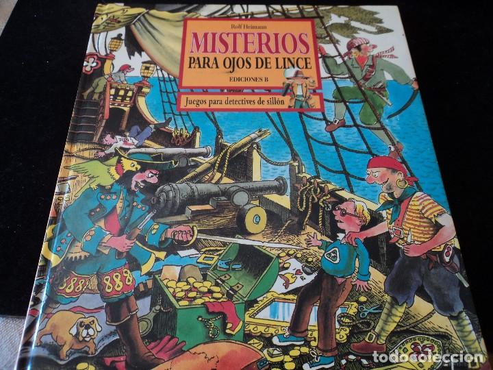 Libros de segunda mano: misterios para ojos de lince rolf heimann ediciones b - Foto 1