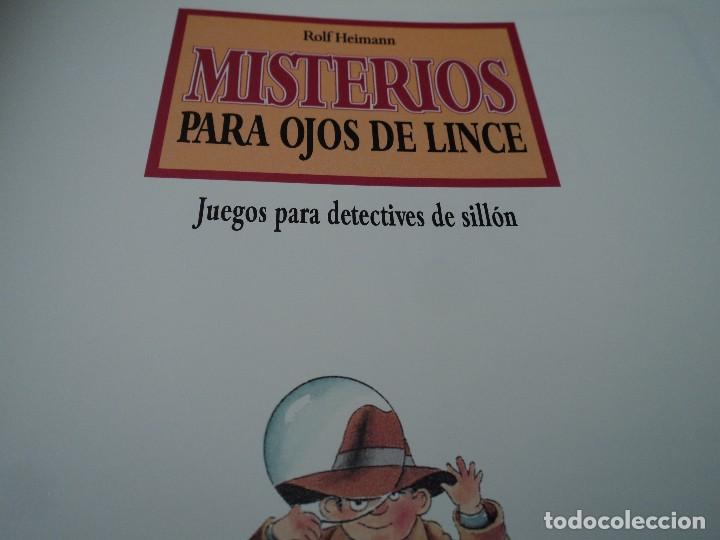 Libros de segunda mano: misterios para ojos de lince rolf heimann ediciones b - Foto 2
