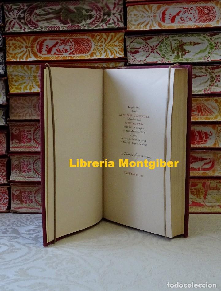 Libros de segunda mano: LA SARDANA A CATALUNYA . Autor : Capmany, Aureli - Foto 5