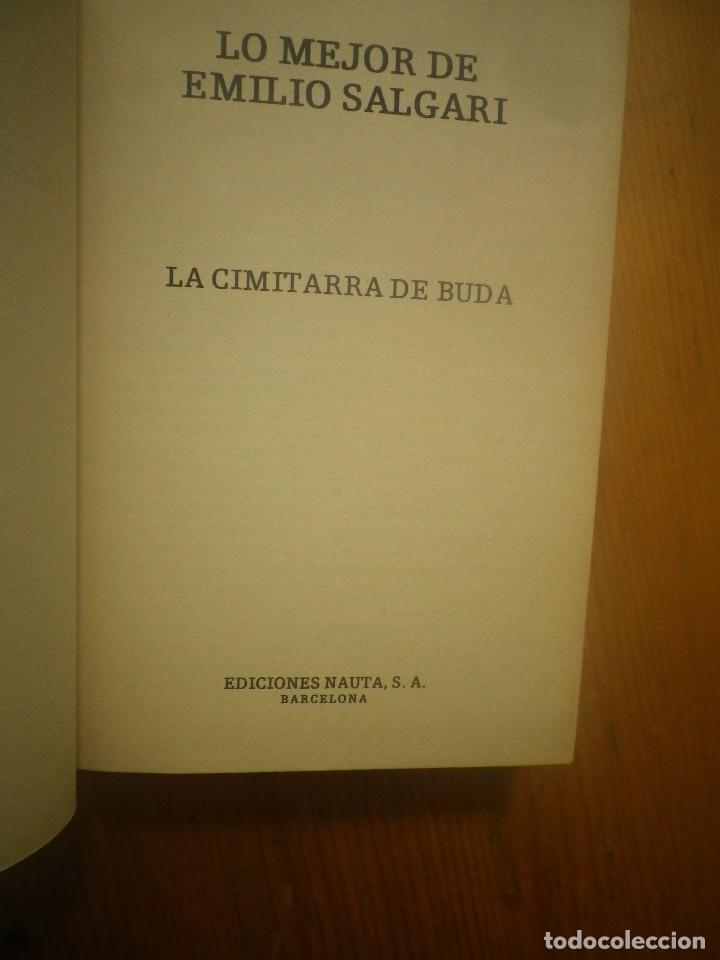 Libros de segunda mano: LO MEJOR DE EMILIO SALGARI LA CIMATARRA DE BUDA  EDICIONES NAUTA - Foto 2